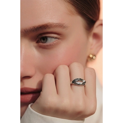 Ezüst gyűrű 52-es méret (R2648CRBL_2I)